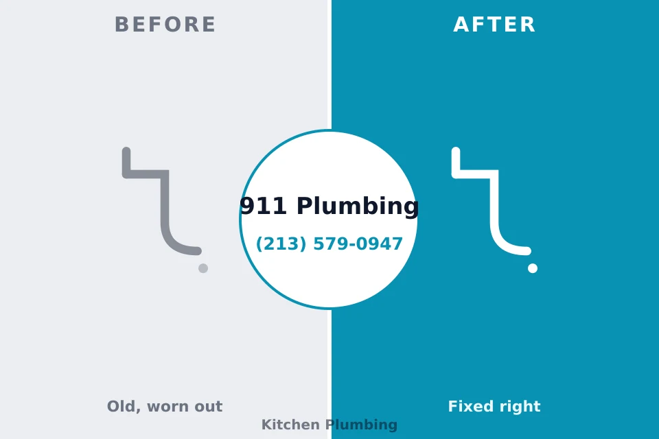 Before and after: plumbing repair Myrtle Creek, OR
